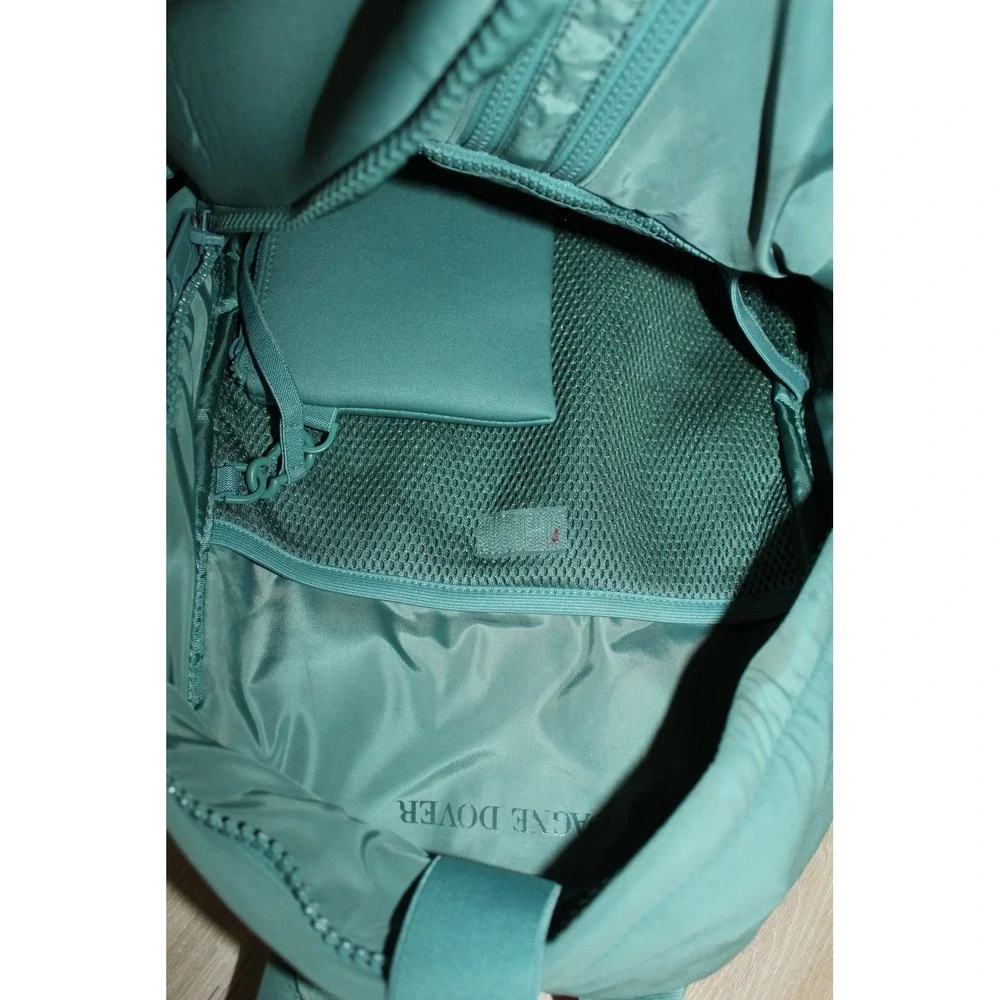 Dagne Dover Dakota Neoprene Backpack Teal Green Medium Travel Commuter Bag